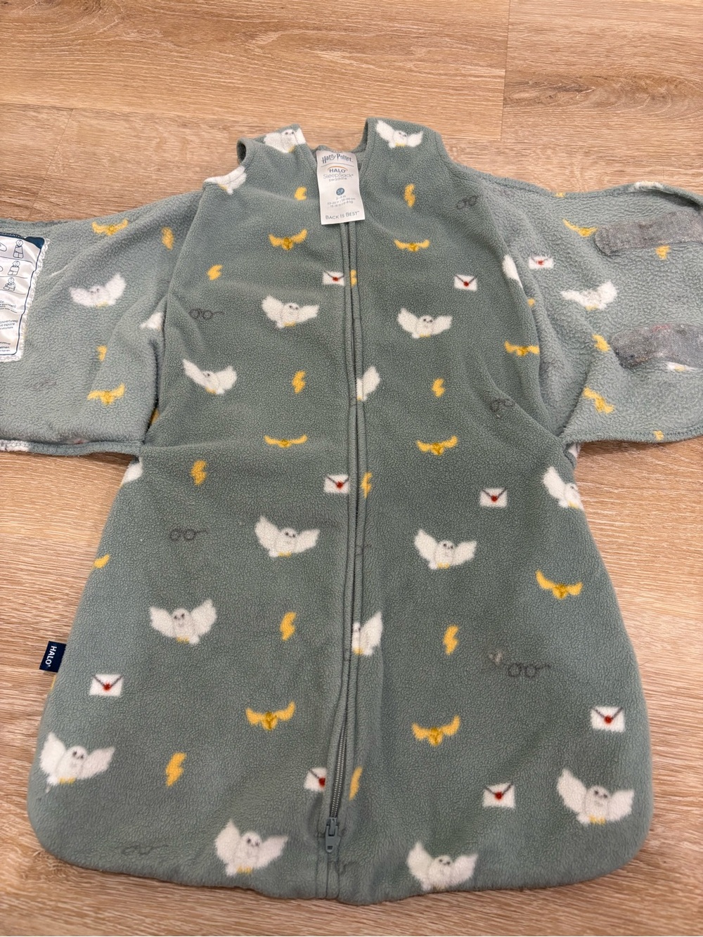 Halo Sleep Sack Swaddle Harry Potter 3-6 month